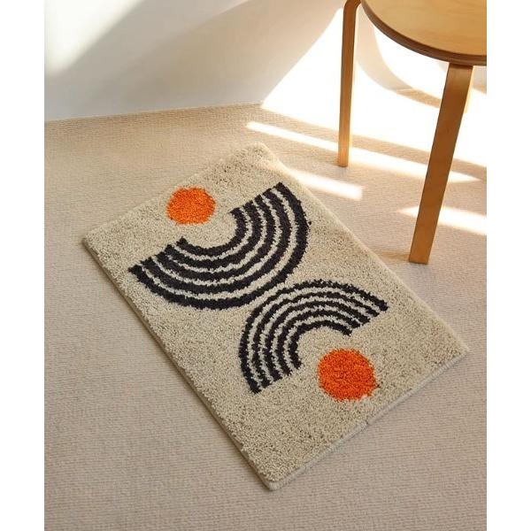 ラグ ラグマット 北欧モダンバスマット＆ラグ