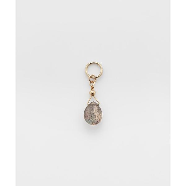 チャーム 「Tiny Charm」K10ラブラドライトチャーム レディース