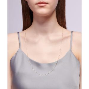 K10チェーンネックレス 70cm レディース