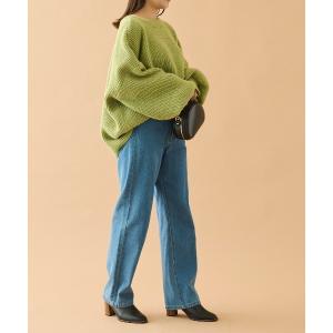 パンツ デニム ジーンズ デニムイージーストレートパンツ