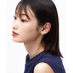 三丁目六番地Tokyo イヤーカフ 「 」 2way ダブルリング 兼 イヤーカフ