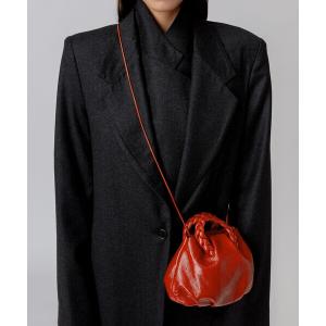 ショルダーバッグ バッグ HEREU/ヘリュー BOMBON CRINKLED GLOSSY/ボンボン クリンクルグロッシー レザーショルダーバッグ