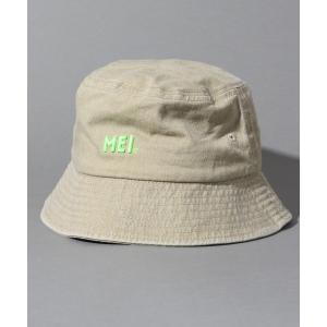 帽子 ハット 「MEI/メイ」 BUCKETHAT PIGMENT/バケットハット ピグメント加工 メンズ レディース