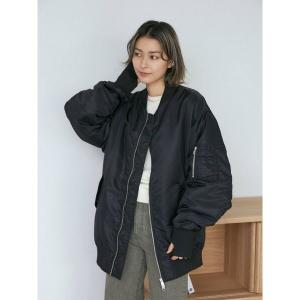 ジャケット MA-1 ビッグシルエットサイドジップMA-1
