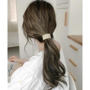 ヘアゴム YU-KA : マーブルカラースクエアヘアゴム