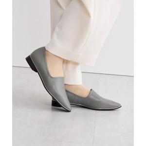 メタルラインソフトレザーパンプス