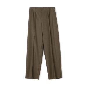 パンツ ウールナイロンフランネル ストレートパンツ