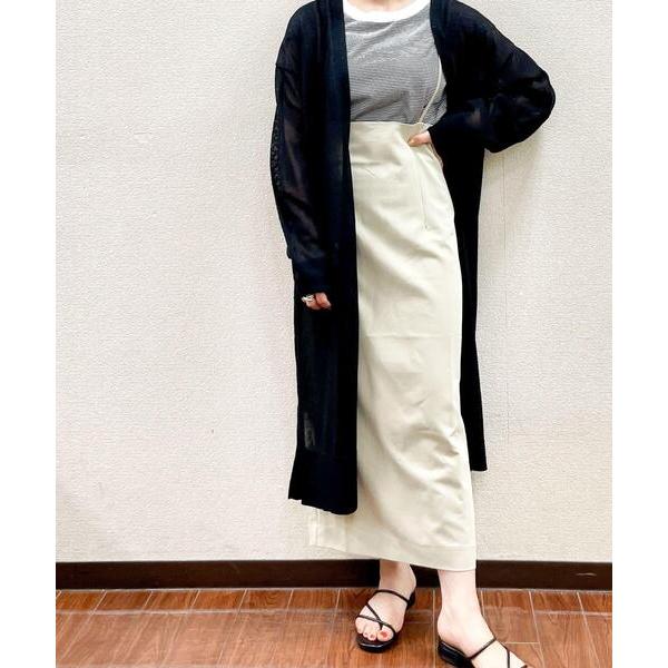 ロング スカート サスツキタイトスカート