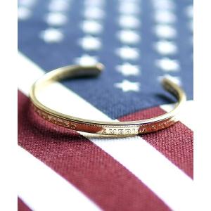 バングル Revo. USA Coins アンティークコイン バングル［巾着袋付き］