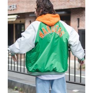 ジャケット スタジャン WEGO/リバーシブル ワッペンスタジャン