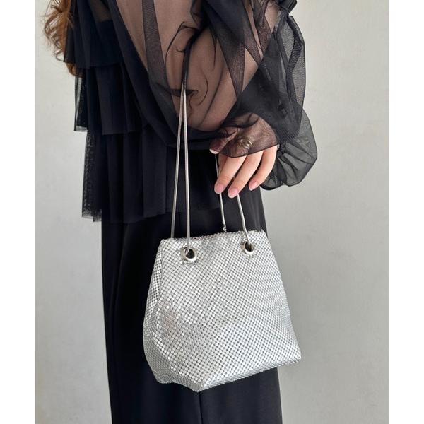 ショルダーバッグ バッグ glitter metallic shoulder Bag／グリッターメタ...