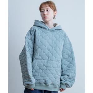 パーカー Universal Style Wear カット キルト パーカー メンズ レディース