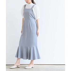 ワンピース ジャンパースカート ブラウスＳＥＴ×マーメイドジャンスカ