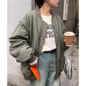 ジャケット MA-1 2WAYボリュームスリーブMA‐1