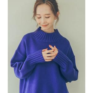 ニット セーター 「WEB限定カラーあり」バックスリットニットプルオーバー レディース