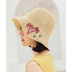 帽子 ハット 夏編みハット (SS) レディースの商品画像