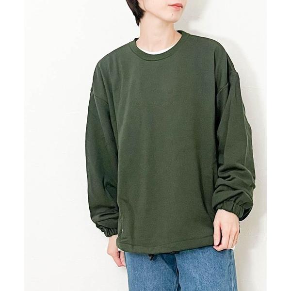 トレーナー スウェット 裏毛イラストバックプリントクルートレーナー(TOKYO) レディース メンズ...