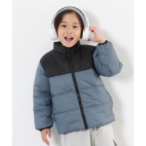 ダウン アウター 洗える ファイバーダウン スタンドカラー ライト ジャケット キッズ 子供服 男の子