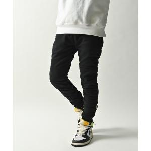 スウェットパンツ ジャージ MMMM/フレンチテリーニーパッドジョガーパンツ メンズ レディース