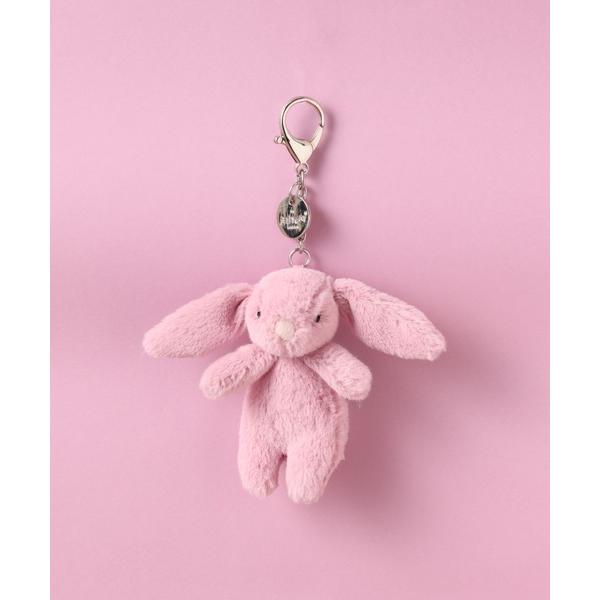 キーホルダー レディース 「JELLY CAT」Bashful Bunny Bag Charm うさ...