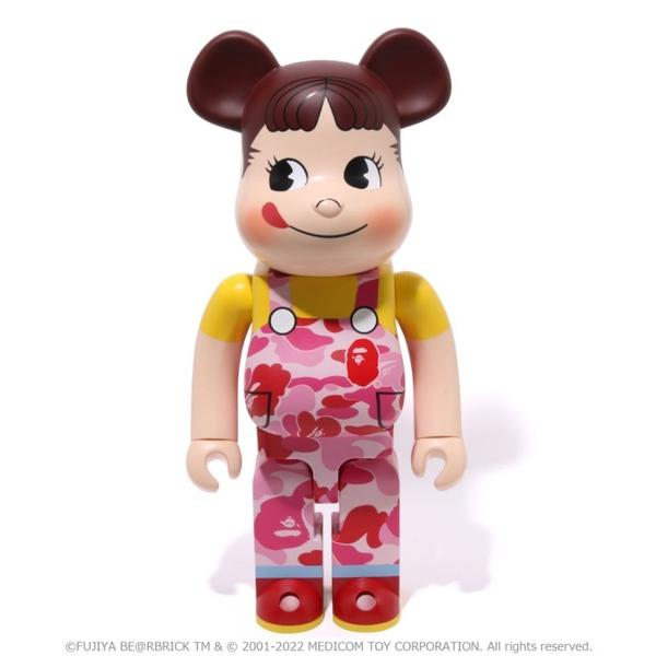 フィギュア BAPE X FUJIYA ABC CAMO PEKO BE@RBRICK 1000% ...