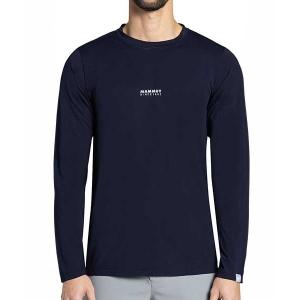 MAMMUT（マムート） tシャツ 「速乾」QD ロゴプリント ロングスリーブ