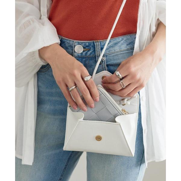 ショルダーバッグ バッグ ショルダー調節OKミニレターバッグ レディース