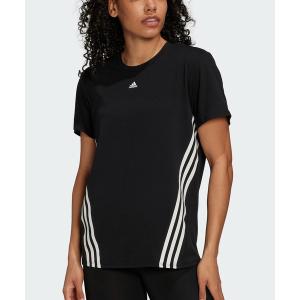 tシャツ Tシャツ レディース Trainicons スリーストライプス 半袖Tシャツ / トレーニングウェア / アディダス adidas｜zozo