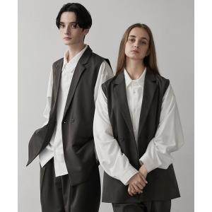 ベスト TR Loose Double Gilet Vest / TR ルーズダブルジレベスト