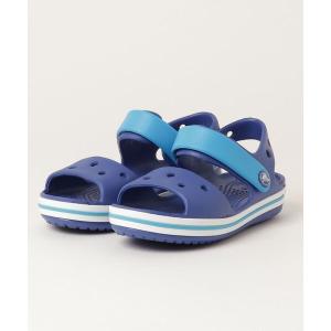 サンダル crocs クロックス 18-21 CROCBAND SANDAL K クロックバンド サンダルキッズ 12856-4BX CL BLUE/