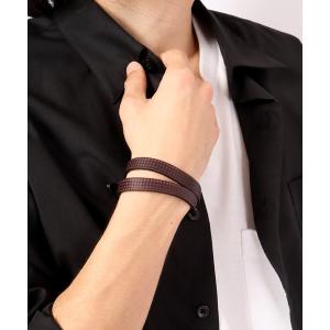TOGA TOO ブレスレット TOGA TOO Leather roll bangle レディース