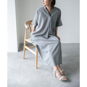 ワンピース レディース LB.04/スキッパードルマンワンピース