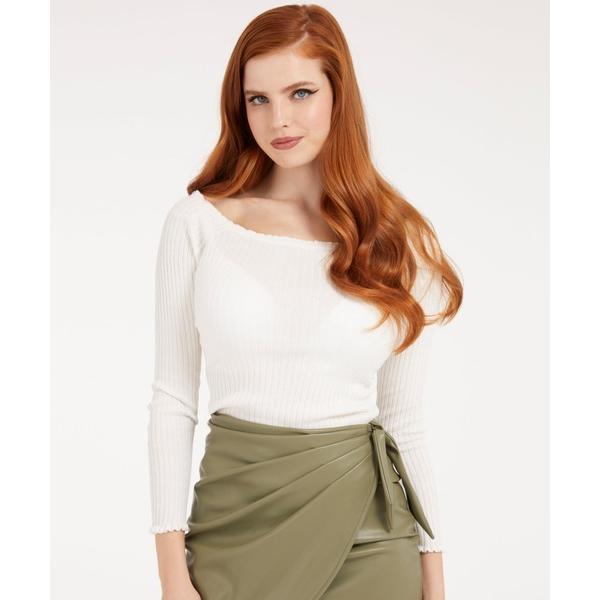 ニット セーター Lucille Off-Shoulder Sweater ニット セーター レディ...