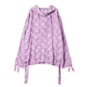 メンズ パーカー 「NANuA」CIRCLE PATTERN SMOCK PARKA (PUR)｜zozo