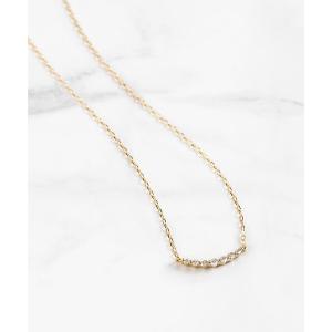 ete（エテ） ネックレス K10YG ダイヤモンド ホースシュー ネックレス