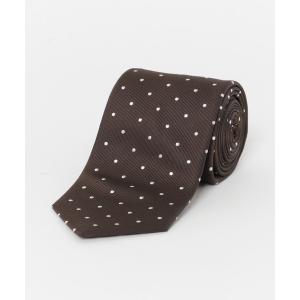 ネクタイ LIFE STYLE TAILOR　22AW国内タイドット1