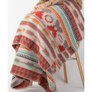 【新品未使用】ACTUS伊勢丹取扱い☆KLIPPANブランケット130×180 KLIPPAN（クリッパン） ブランケット ウール シングルブランケット