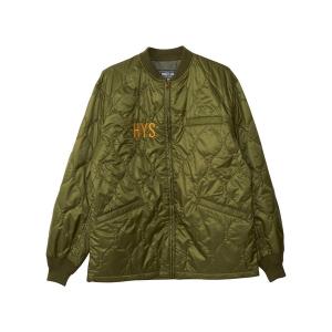 ジャケット ブルゾン KING ＆ QUEEN刺繍 キルティングブルゾン