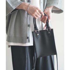 ショルダーバッグ 2way スクエア ミニ ショルダーバッグ メンズ レディース