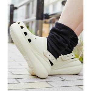 レディース サンダル crocs Classic Crush Clog / クロックス クラシック クラッシュ クロッグ｜zozo