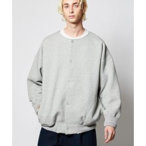 カーディガン メンズ rehacer : 2tone Balloon Sleeve Cardigan / ２トーン バルーンスリーブ カーディガン｜zozo