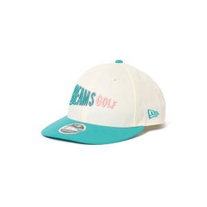 帽子 キャップ NEW ERA × BEAMS GOLF / 別注 9FIFTY 2トーン キャップ