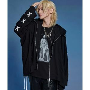 CIVARIZE シヴァライズ パーカー 『CIVARIZE/シヴァーライズ』バックレースアップポンチョ