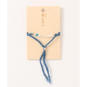 アンクレット 「岩座」藍願紐 足飾り 6月誕生石...の商品画像