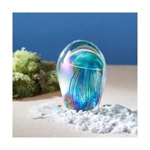 ガラス クラゲ小 ピンク 置物 海月 オーナメント ガラス雑貨 ペーパー