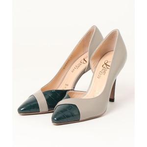 パンプス Limit till 2359 リミットティル2359 ポインテッドトゥセパレートヒールパンプス