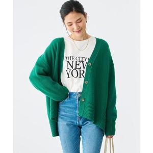 カーディガン SERENITY セレニティ ボクシー Vネック ニット