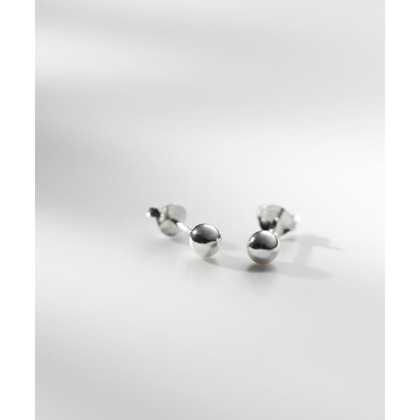 アレルギー対応 ピアス 「ieLS」SV925 シルバー ボールピアス 6mm メンズ レディース
