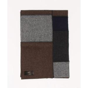 スカーフ バンダナ 「PATRICK STEPHAN/パトリックステファン」Jersey scarf 'patchwork'　スカーフ メンズ
