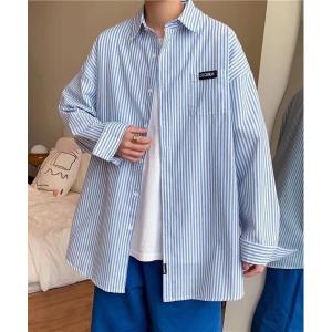 Acne Studios(Acne)◇レイヤードTシャツ/XXS/コットン/ブルー/ホワイト